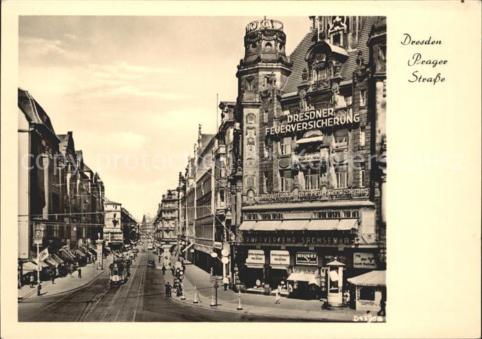 DRESDEN Elbe Prager Strasse