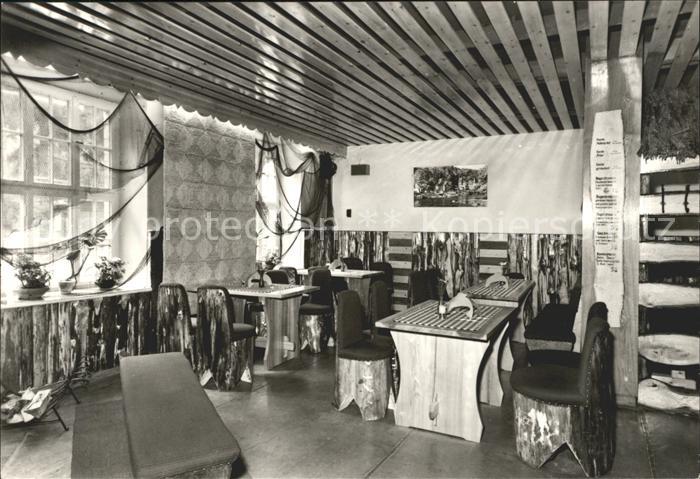 Treseburg Harz FDGB-Gaststaette Forellenstube