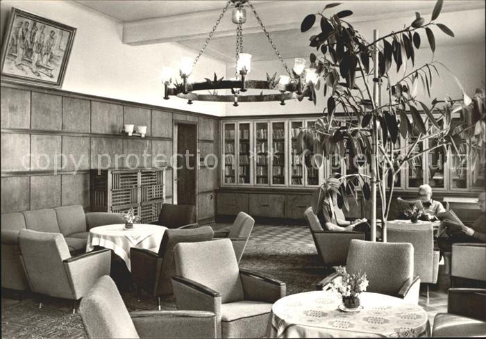 Friedrichsbrunn Harz Sanatorium Ernst Thaelmann Bibliothek