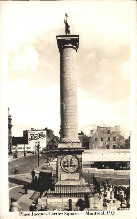 Montreal Quebec Place Jacques Cartier Square