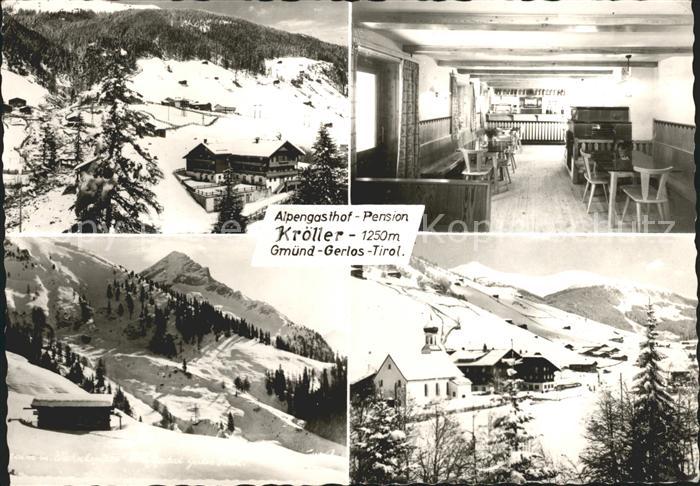 Gmuend Gerlos Gasthaus Pension Kroeller