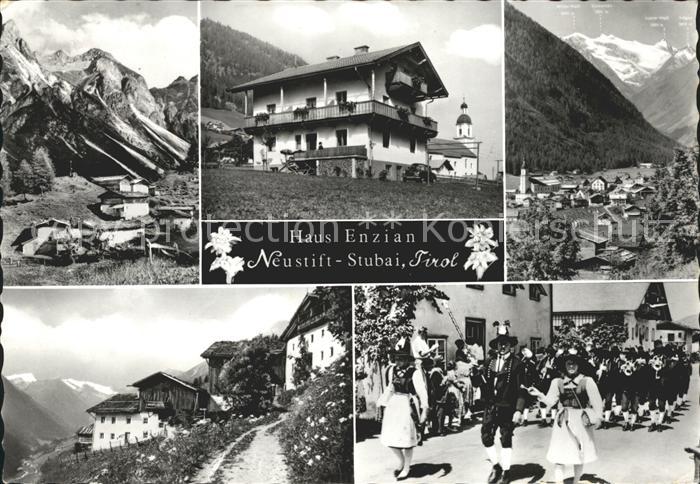 Neustift Stubaital Tirol Haus Enzian Tracht