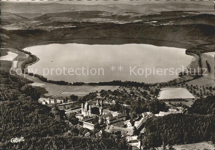 Maria Laach Glees Abtei Fliegeraufnahme