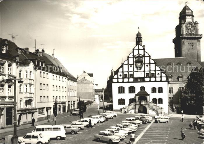 Plauen Vogtland Markt am Alten Rathaus