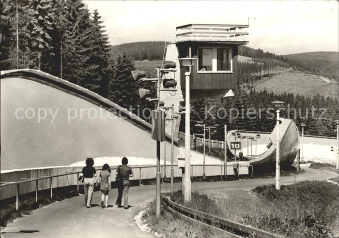 Oberhof Thueringen Rennschlittenbahn