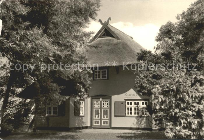 Ahrenshoop Ostseebad Reetdachhaus Kunstkaten