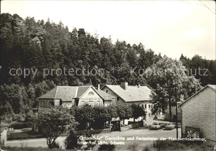 Rosenthal-Bielatal Ottamuehle Restaurant Ferienheim der Handwerkskammer