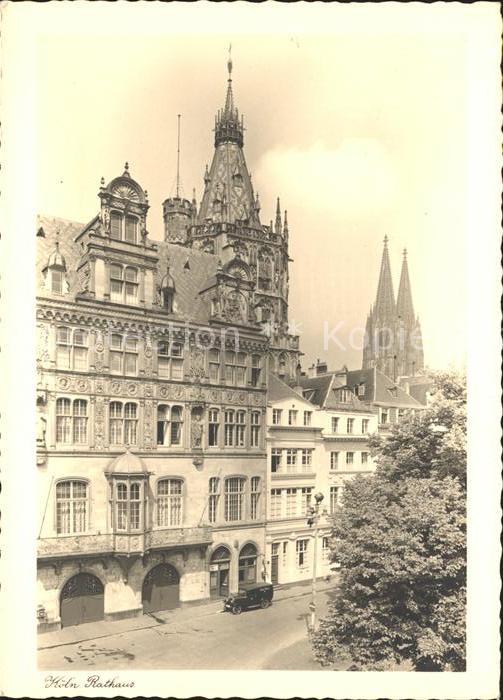 Koeln Rhein Rathaus