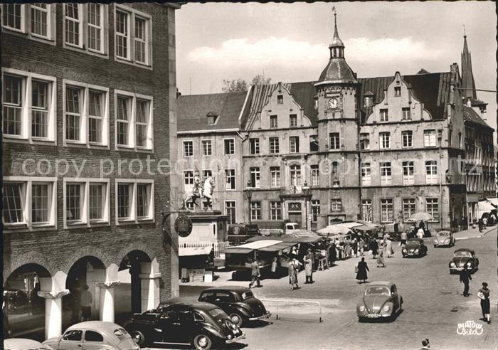 DuessELDORF  CITY Rathaus Markt