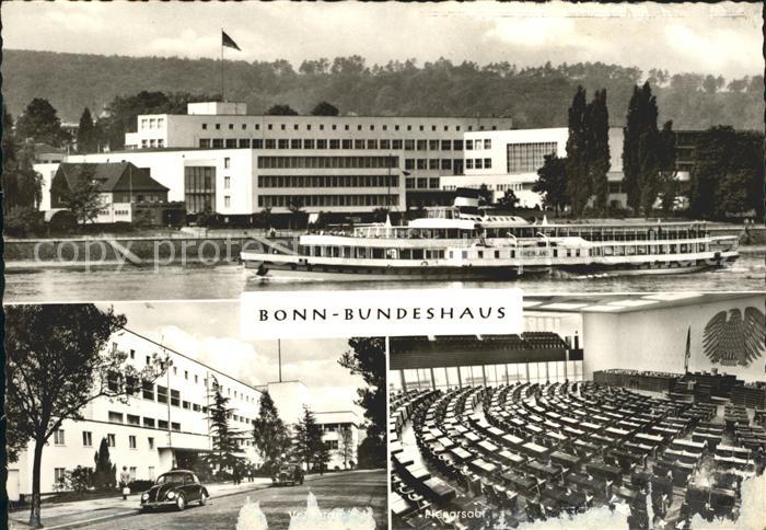Bonn Rhein Bundeshaus