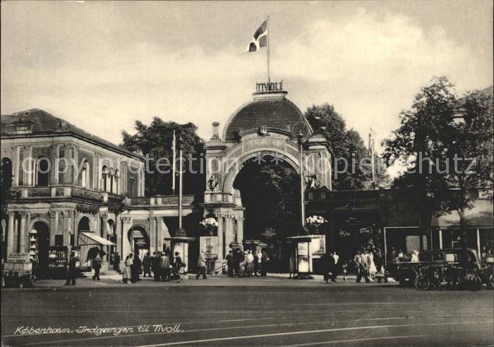 Kopenhagen Eingang zum Tivoli