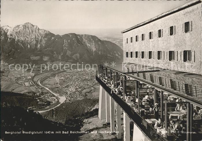 Bad Reichenhall und Hochstaufen Berghotel Predigtstuhl