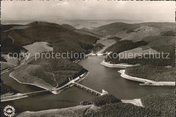 Okertalsperre Fliegeraufnahme