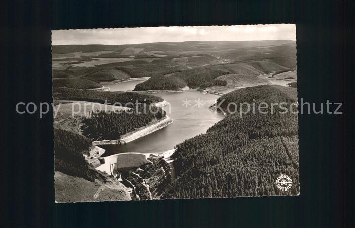 Okertalsperre Fliegeraufnahme