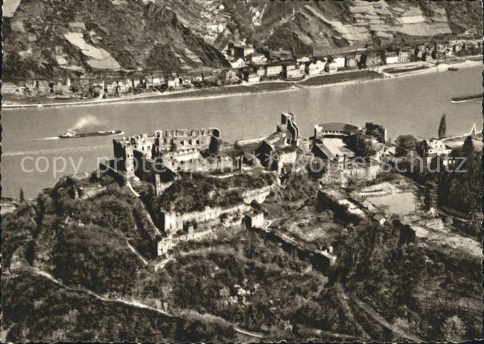 St Goar Burgruine Rheinfels Fliegeraufnahme