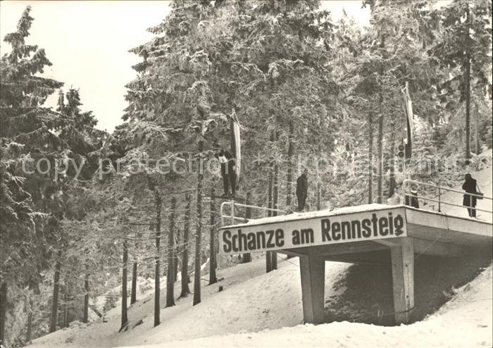 Oberhof Thueringen Schanze am Rennsteig