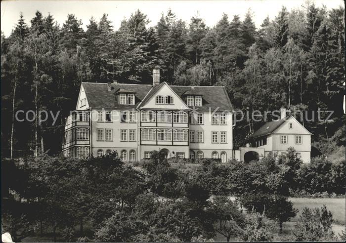 Frankenhain Thueringen Kurheim der VdN Erich Hertel