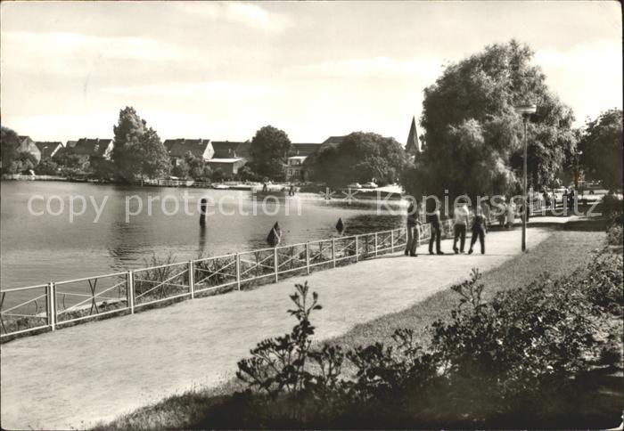 Roebel Mueritz Promenade an der Mueritz