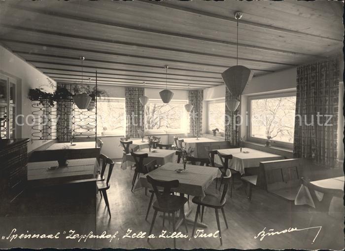 Zell Ziller Tirol Speisesaal Zapfenhof