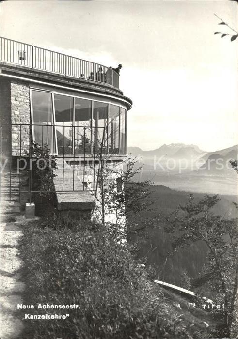 Tirol Region Kanzelkehre Neue Achenseestrasse