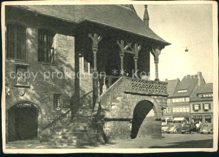 GOSLAR Harz Niedersachsen Rathaus