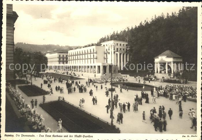 Krynica Morska Ostseebad Ostpreussen Neues Kurhaus mit Pavillon