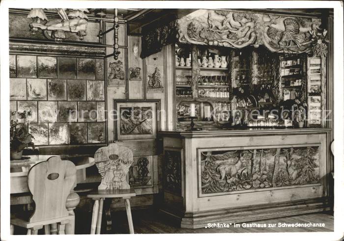 Schonach Schwarzwald Gasthaus Zur Schwedenschanze Schaenke