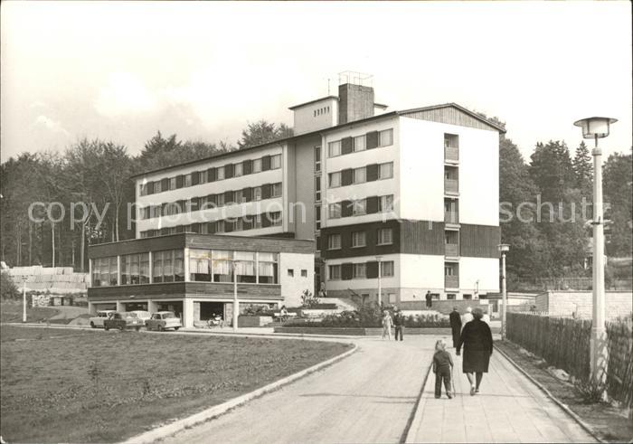 Friedrichsbrunn Harz FDGB Bettenhaus Kurt Dillge