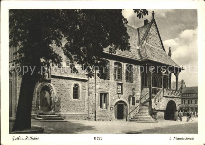GOSLAR Harz Niedersachsen Rathaus
