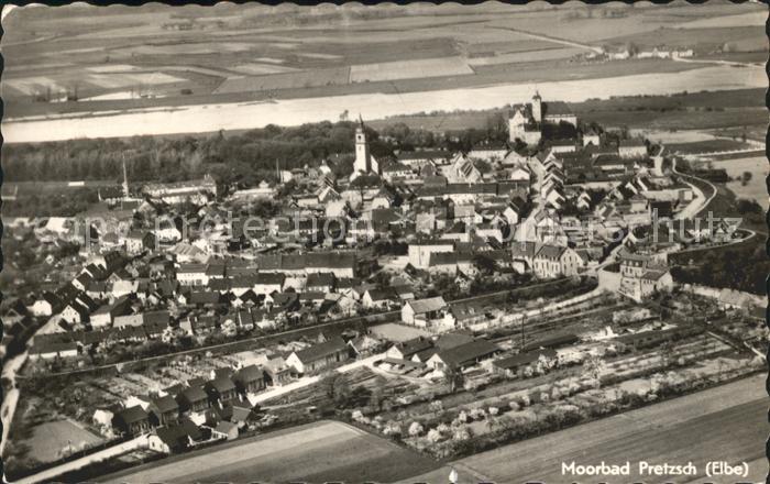 Pretzsch Elbe Fliegeraufnahme
