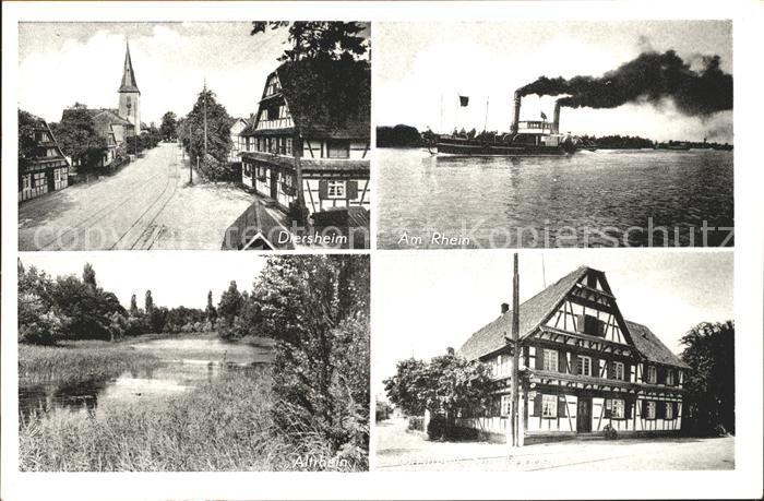 Diersheim Rheinpartie Dampfer