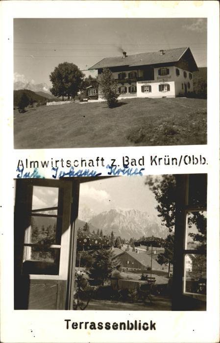 Kruen Almwirtschaft zum Bad