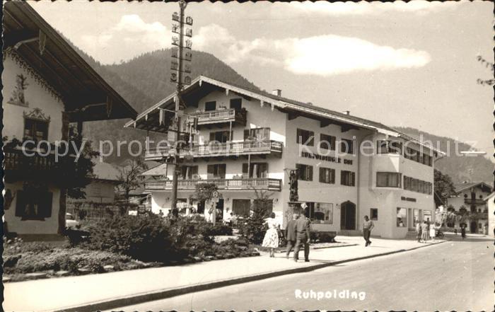 Ruhpolding Bayern Strassenpartie
