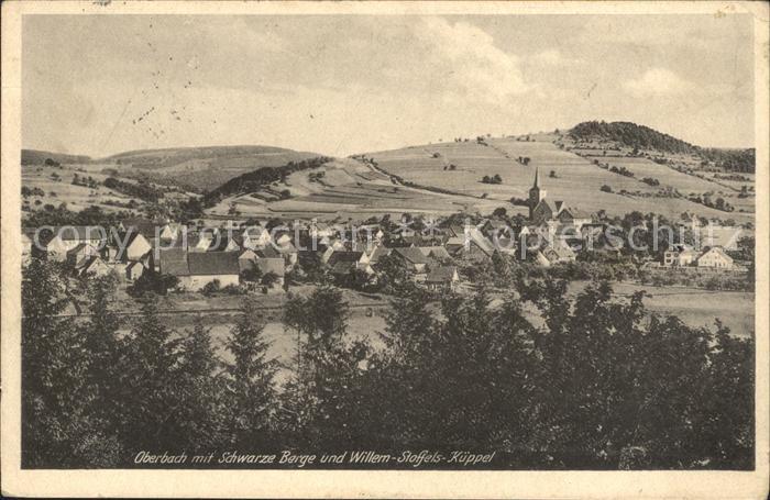 Oberbach Unterfranken mit Schwarze Berge