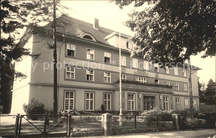 Kuehlungsborn Ostseebad FDGB Erholungsheim Albert Kayser