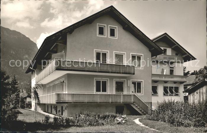 GARMISCH-PARTENKIRCHEN Bayern Eisenbahn-Erholungsheim