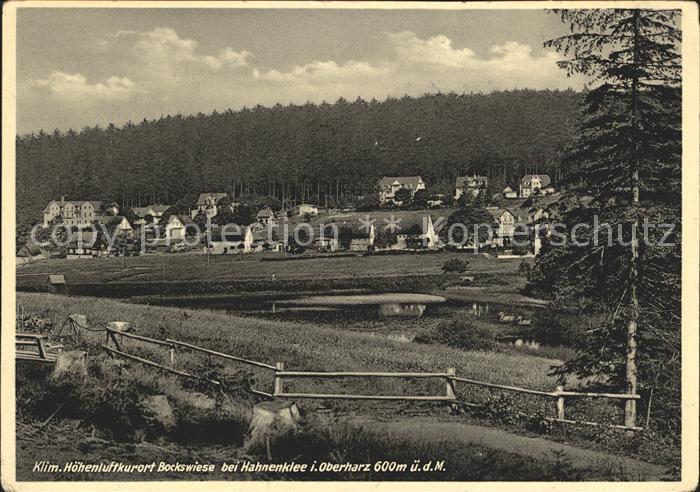 Bockswiese-Hahnenklee Harz