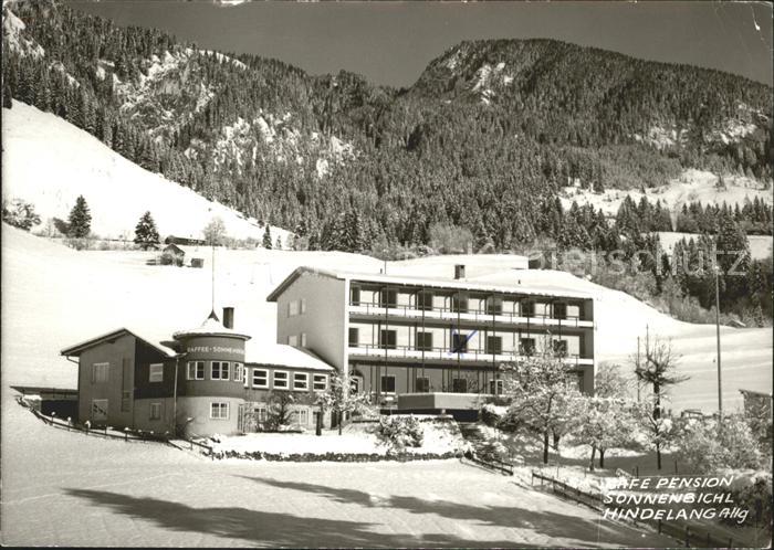 Hindelang Bad Cafe Pension Sonnebichl