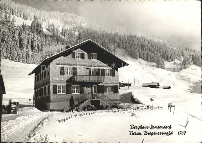 Bezau Vorarlberg Berghaus Sonderdach