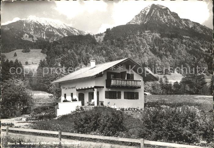 Oberstdorf Haus im Wiesengrund