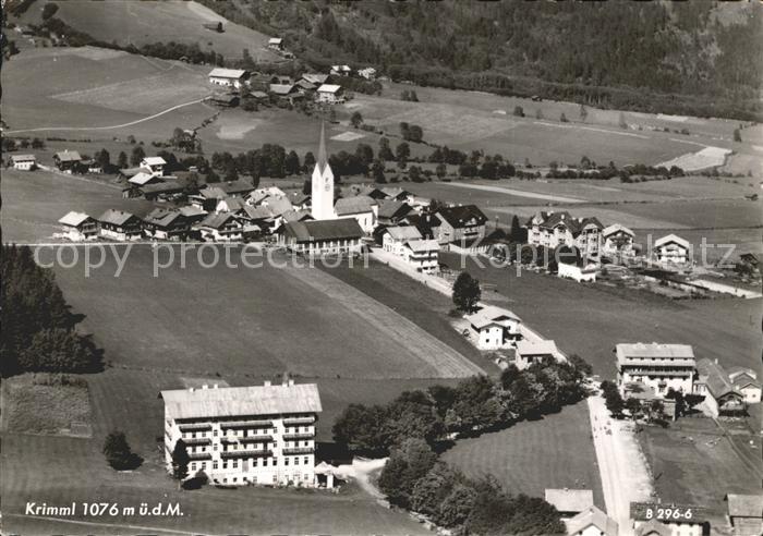 Krimml Fliegeraufnahme