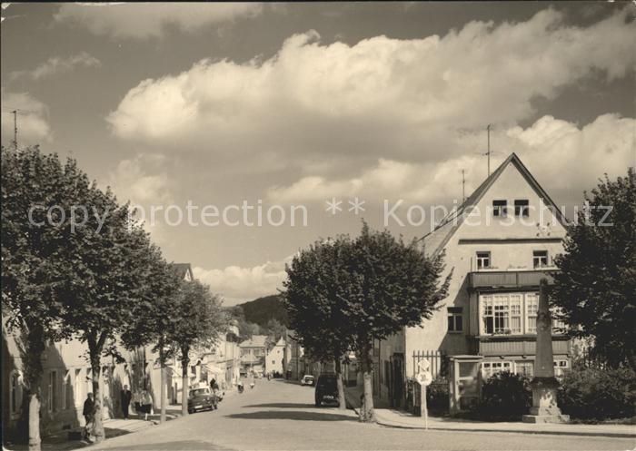 Bad Gottleuba-Berggiesshuebel Strassenpartie