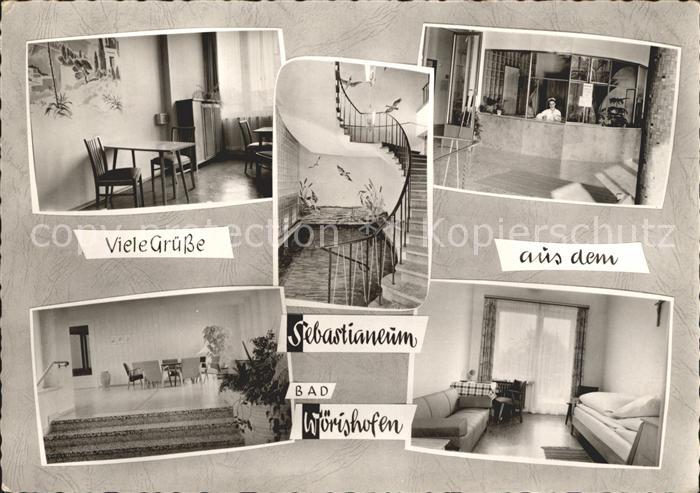 Bad Woerishofen Kuranstalt Sebastianeum