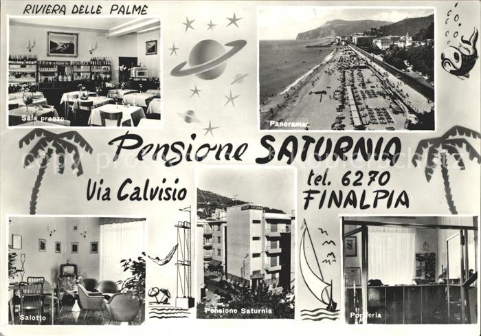 Italien Italia Italy Finalpia Pensione Saturnia