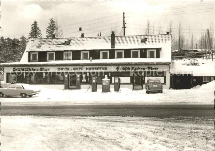 Torfhaus Harz Hotel Cafe Hubertus Tankstelle