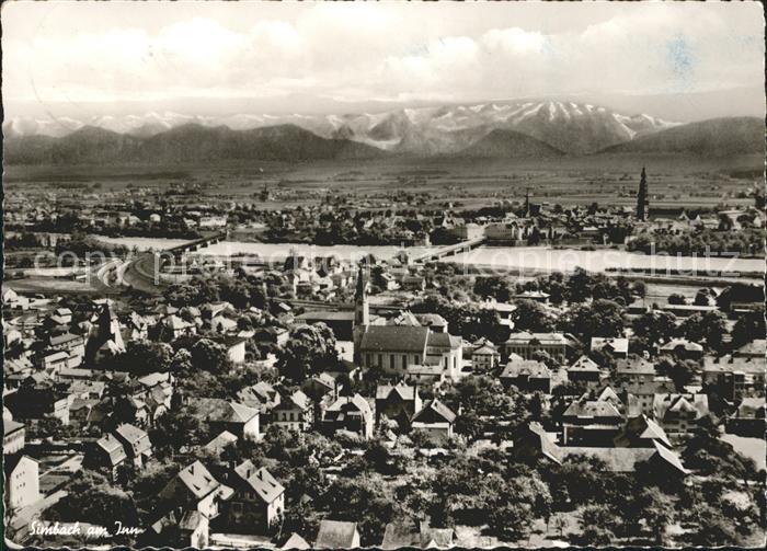 Simbach Inn Fliegeraufnahme