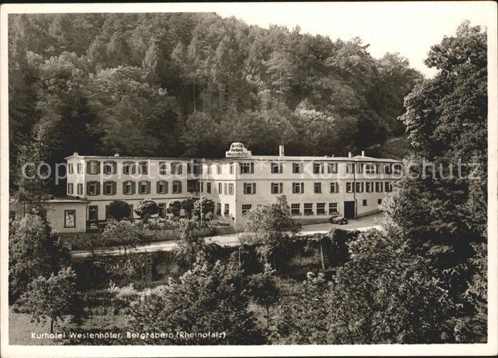 Bergzabern Bad Kurhotel Westenhoefer