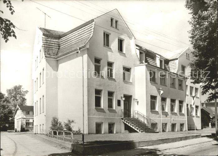 Kuehlungsborn Ostseebad FDGB Erholungsheim Stoertebeker
