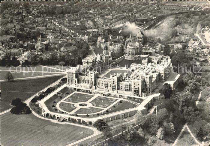 Windsor Castle Fliegeraufnahme Schloss und Park