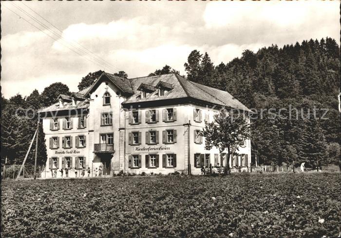 Wembach Schwarzwald Henrietta Szold-Heim